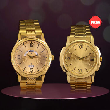 Men's Golden Watch (2MW8) - B1G1