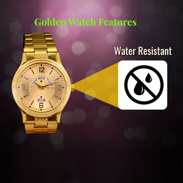 Men's Golden Watch (2MW8) - B1G1