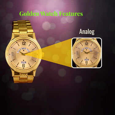 Men's Golden Watch (2MW8) - B1G1