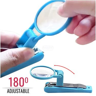 Nail Clippers with Magnifying Glass (NCMG1)