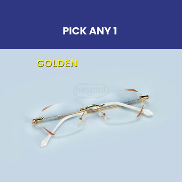 Premium Rimless Adaptive Power Reading Glasses Pick Any One (PORG2)