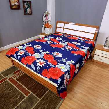 Pack of 10 Mega Double Bedsheet Combo with Double Bed Mattress Protector Free (10BSDMP)