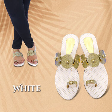 Pack of 2 Designer Sandals + Free Stylish Sunglasses (LSW7)