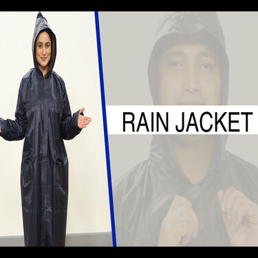 Pick Any 1 Long Rain Jacket for Men And Women with Free Bag
