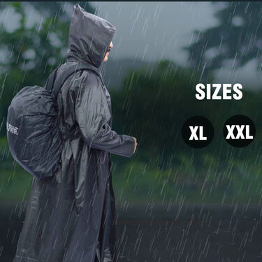 Pick Any 1 Rain Jacket with Bag Protector Cover (RJB-1)