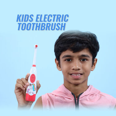 Kids Electric Toothbrush With 2 Brush Heads (RTB3)