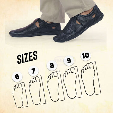 Pick Any 1 Stylish Leatherite Sandal + Free Stylish Watch + Free Trendy Sunglass + Free Aluminium Secure Wallet (SDC7)