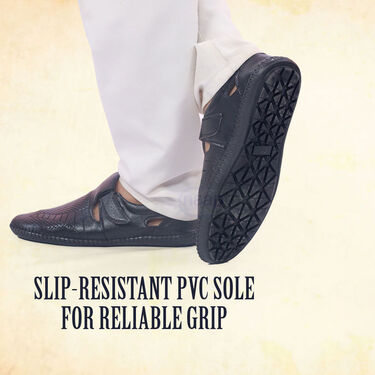 Pick Any 1 Stylish Leatherite Sandal + Free Stylish Watch + Free Trendy Sunglass + Free Aluminium Secure Wallet (SDC7)