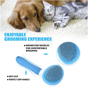 Self Cleaning Pet Grooming Brush (PET3)