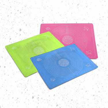 Silicone Mat + Free 10 Pcs Roller Cutter (SM2)