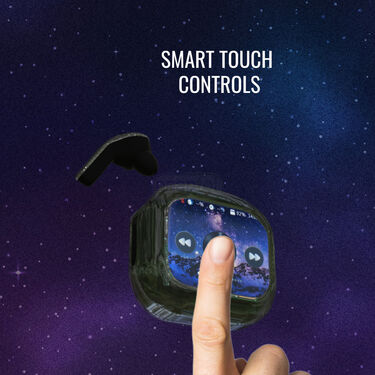 Smart Wireless Bluetooth Earpods With Digital Touch Screen (TWS57)