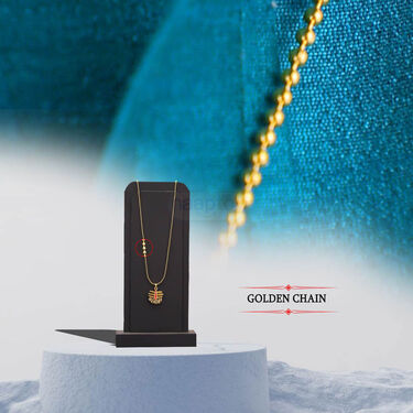 Mahakal Pendant + Golden Chain + Bracelet + Ring (MGJ41)