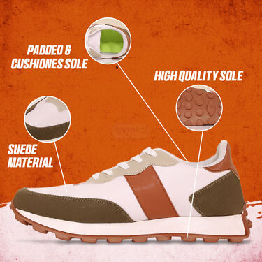Trendy & Comfortable Sports Shoe and Leatherites watch (SW92)