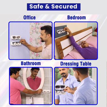 Wall Mounted Eye Glasses Organizer Buy 1 Get 1 (SO2)
