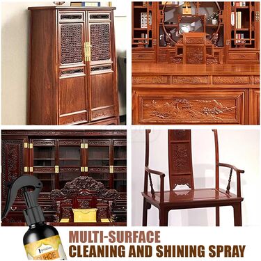 Wooden Furniture Polish Spray (Beeswax)