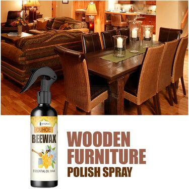 Wooden Furniture Polish Spray (Beeswax)