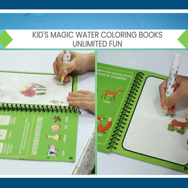 Kids Writing Tablet with Free Magic Colour Book