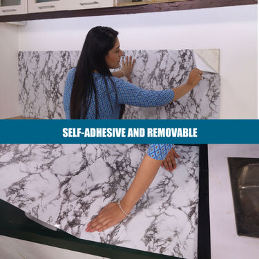 Kitchen Decorative Marble Wall Stickers (KDW1)