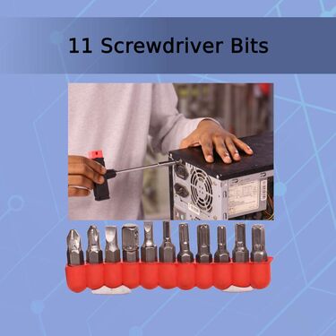 21 Pcs Screwdriver Socket Tool Kit + Keychain Light (L40)