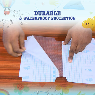 Pack of 30 Waterproof Transparent Book Covers (30BC)