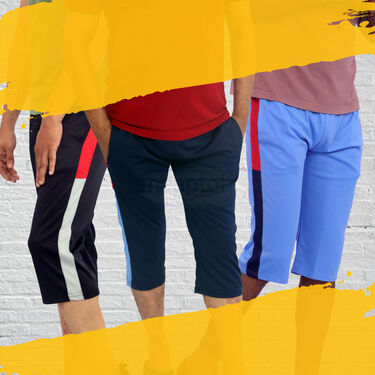 Pack Of 3 Comfortable Three Fourth Pants (3SPT3)