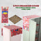 6 Pcs Organizer Cover for Almirah, Fridge & Wall + Shelf Liner (6C1)