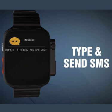 Bluetooth Calling Smartwatch with Big Infinity Screen (T700s)