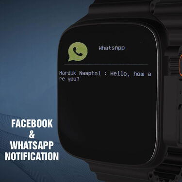 Bluetooth Calling Smartwatch with Big Infinity Screen (T700s)