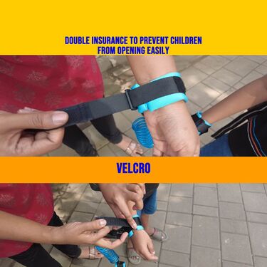 Child Safety Anti Lost Wrist Band (CALWB)