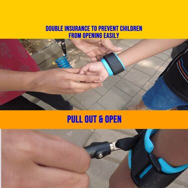 Child Safety Anti Lost Wrist Band (CALWB)