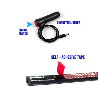 Car Interior Decorative Musical Lights