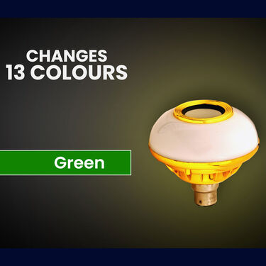 Colour Changing LED Bulb with Bluetooth Speaker & Remote (CBSR)