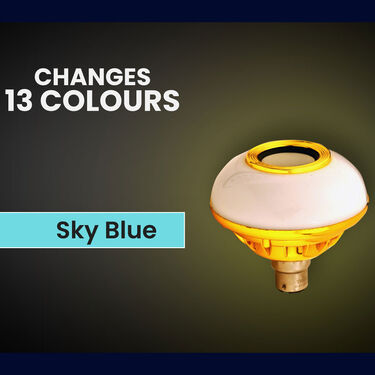 Colour Changing LED Bulb with Bluetooth Speaker & Remote (CBSR)