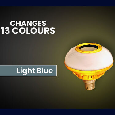 Colour Changing LED Bulb with Bluetooth Speaker & Remote (CBSR)