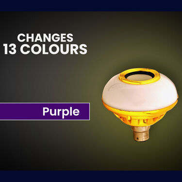 Colour Changing LED Bulb with Bluetooth Speaker & Remote (CBSR)