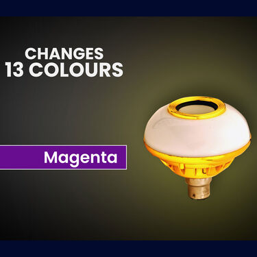 Colour Changing LED Bulb with Bluetooth Speaker & Remote (CBSR)
