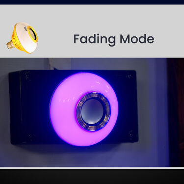 Colour Changing LED Bulb with Bluetooth Speaker & Remote (CBSR)