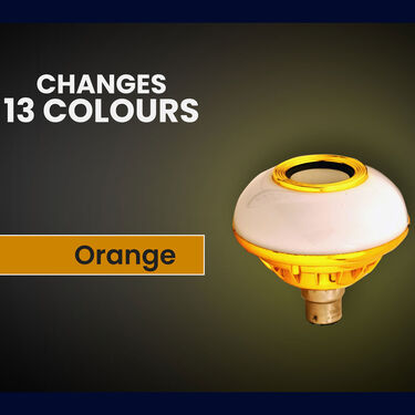 Colour Changing LED Bulb with Bluetooth Speaker & Remote (CBSR)