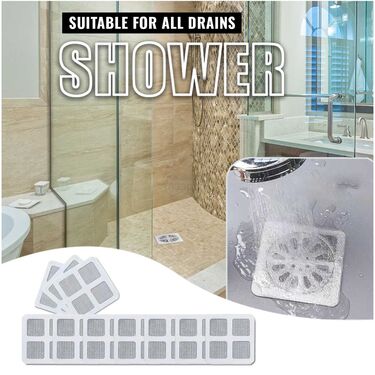 Disposable Drain Mesh Filter Pack of 10 (DMFP10)