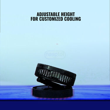 Rechargeable Height Adjustable Fan with Free USB Light (EF13)