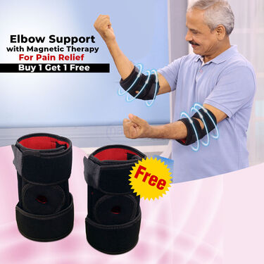 Elbow Support with Magnetic Therapy For Pain Relief B1G1 (PRS120)
