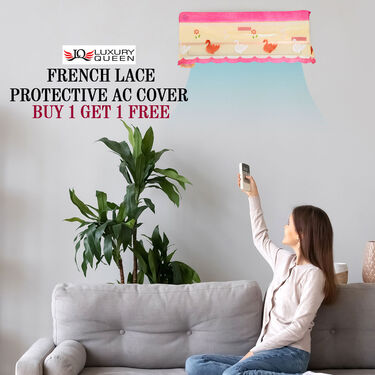 French Lace Protective AC Cover - Buy 1 Get 1 Free (B1G1AC)