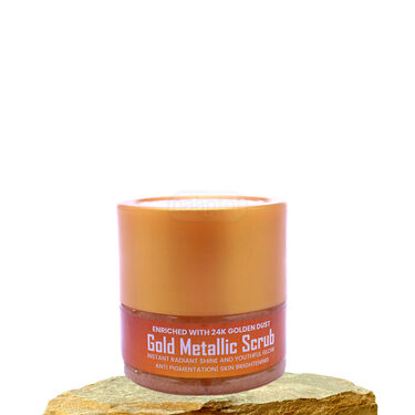 Gold Metallic Scrub for Men
