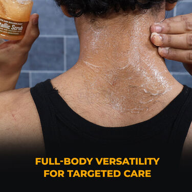 Gold Metallic Scrub for Men