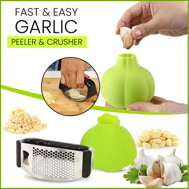 Garlic Crusher + Garlic Peeler (GCP)
