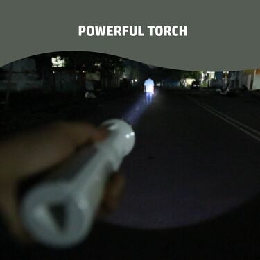 Rechargeable Foldable Triple Leaf Hook Solar Torch (L41)
