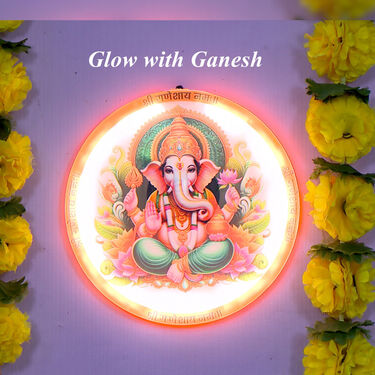 Decorative Ganesh Wall Hanging Lamp (L71)