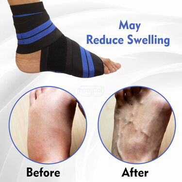 Pain Relief Magnetic Compression Crepe Bandage (PRS85)
