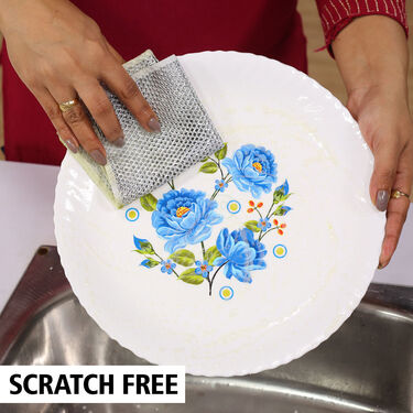 Non-Scratch Wire Mesh Cleaning Cloth Pack Of 4