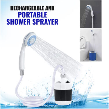 Portable & Rechargeable Bath Shower (PRBS)